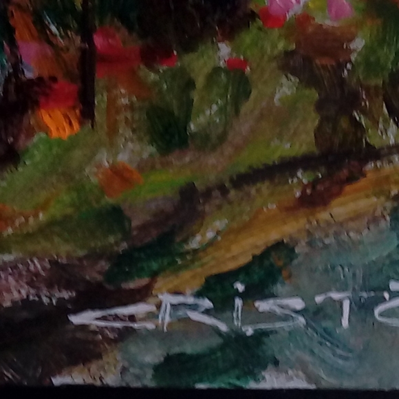 ⚡️HOST PICK‼️⚡️12x16 Original Painting by Juan Cristobal Pinochet - Picture 4 of 8